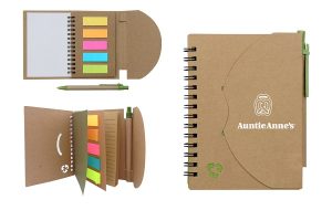 eco notebook with pen