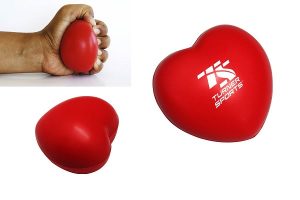 heart shape stress ball