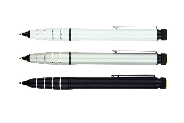 highlighter & metal ball pen