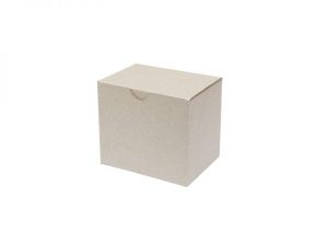 brown color paper gift box