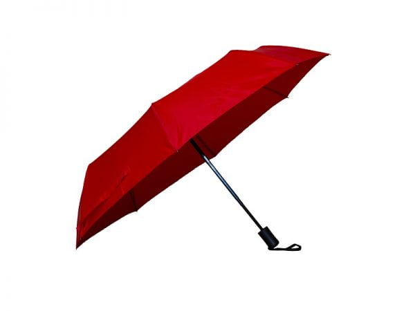 21 inch foldable auto umbrella with pouch