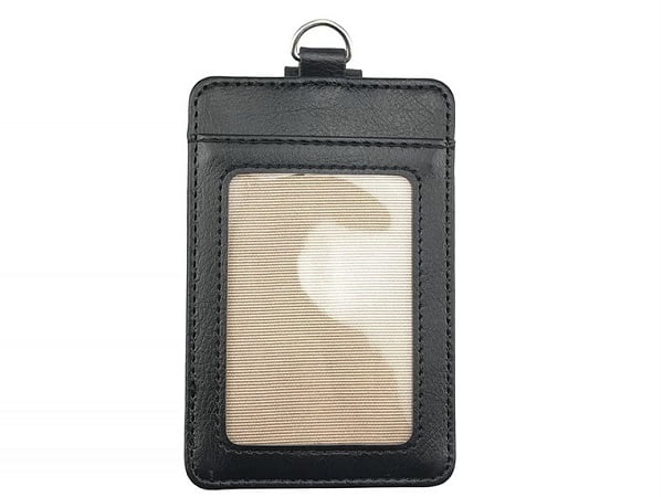 BRADA PU ID Card Holder With Button – All Corporate Gifts