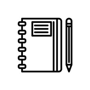 notebook, organizer & diary