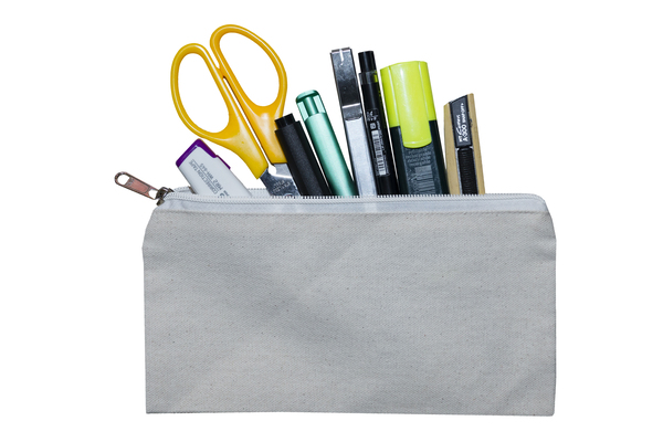 MYLOFY Natural Cotton Stationery Pouch