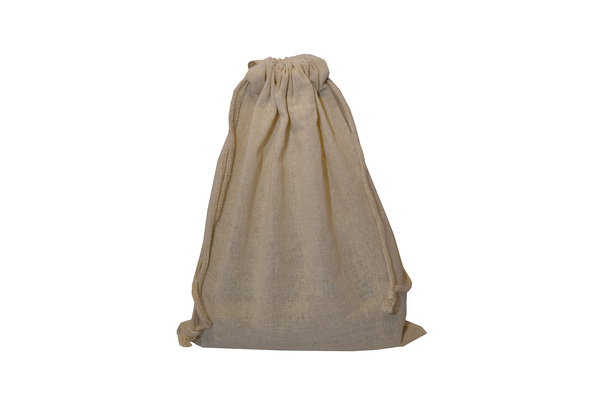 TERRY Natural Cotton Drawstring Bag